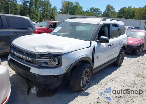 2024 Ford Bronco Sport Big Bend z USA, uszkodzony, nr VIN 3FMCR9B62RRE38858